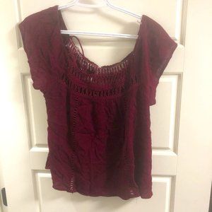 Off shoulder top size small by streetwear society